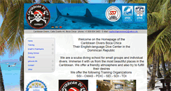 Desktop Screenshot of caribbeandivers.de