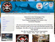 Tablet Screenshot of caribbeandivers.de